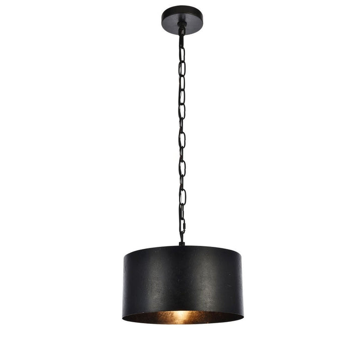 Elegant Miro LD6015D15BK Pendant Light - Vintage Black