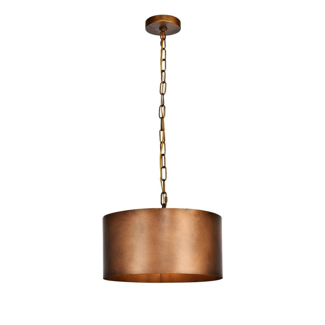 Elegant Miro LD6015D15BR Pendant Light - Manual Brass