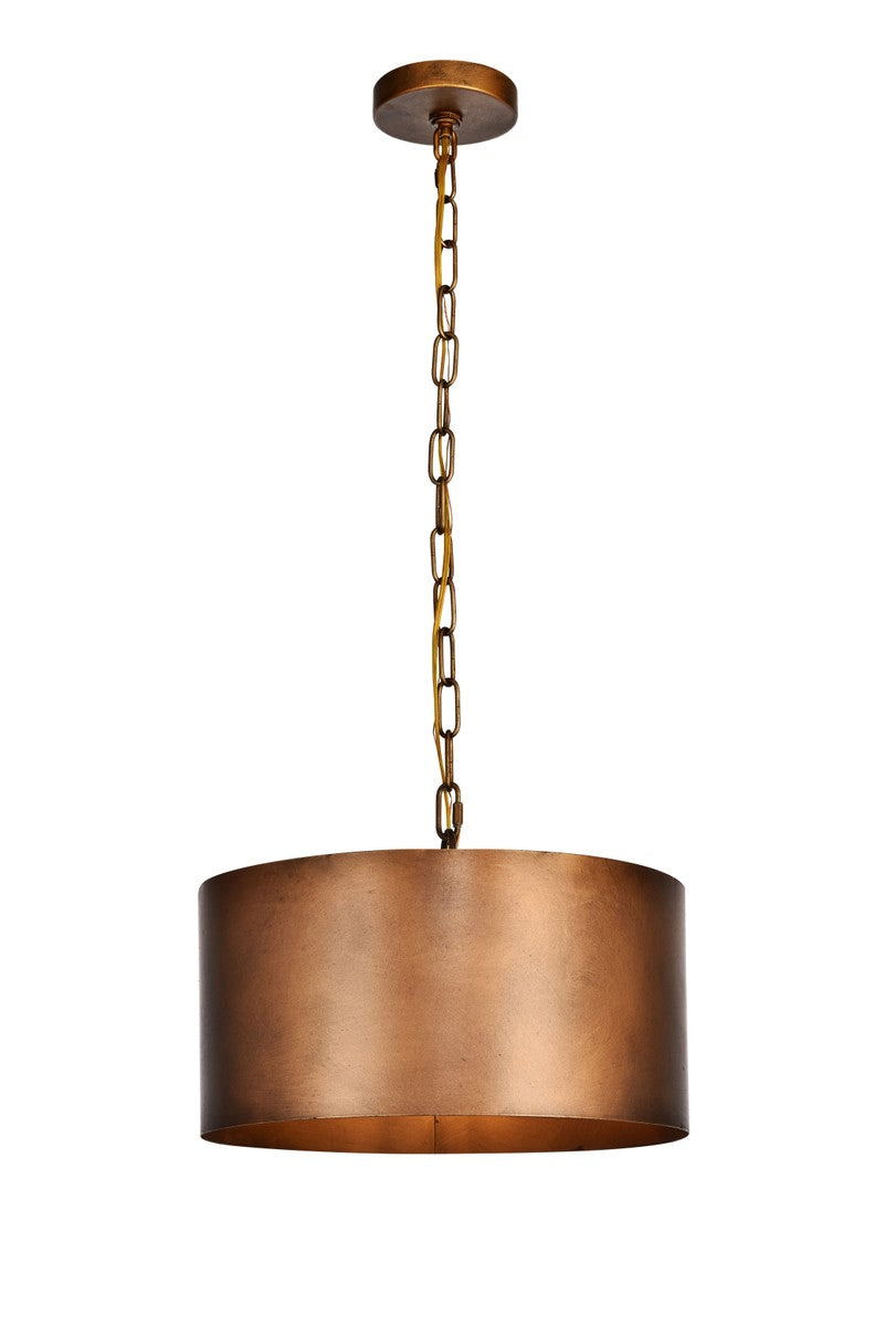 Elegant Miro LD6015D15BR Pendant Light - Manual Brass