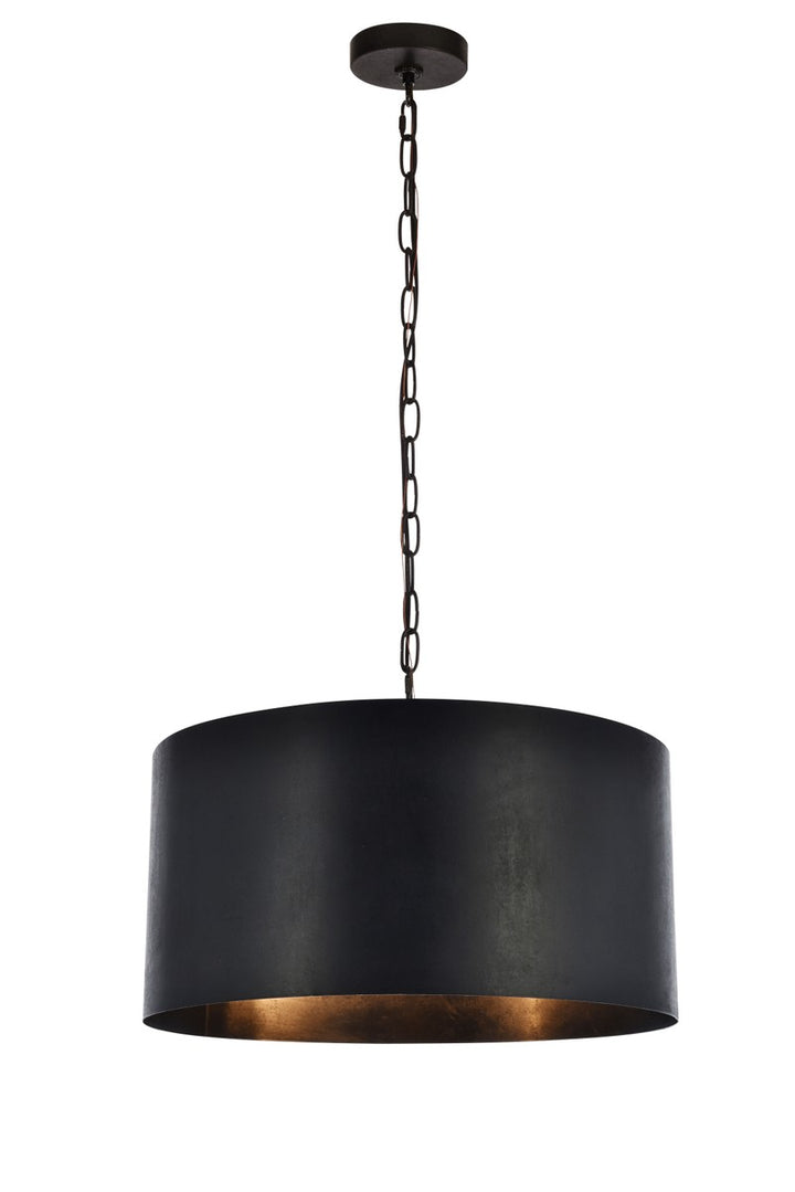 Elegant Miro LD6015D20BK Pendant Light - Vintage Black