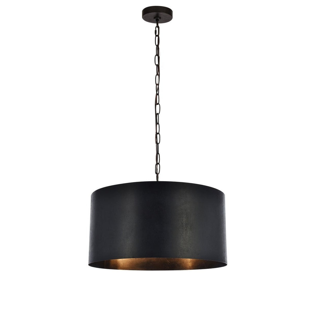 Elegant Miro LD6015D20BK Pendant Light - Vintage Black