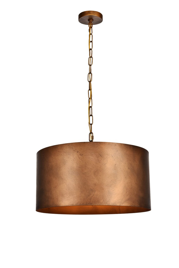 Elegant Miro LD6015D20BR Pendant Light - Manual Brass