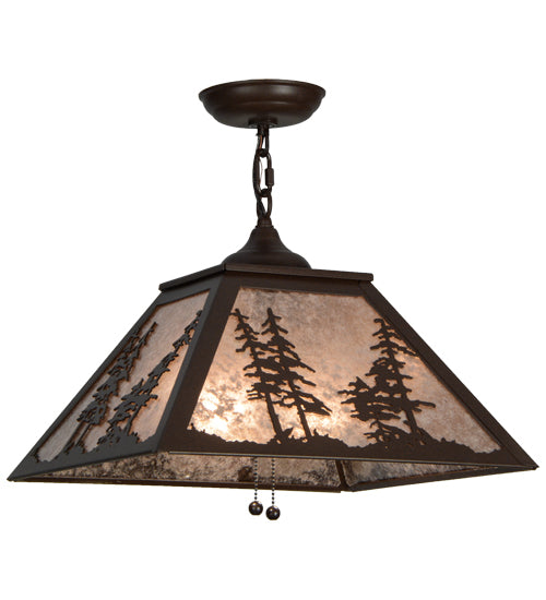Meyda Tiffany Tall Pines 109955 Pendant Light - Cafe-Noir