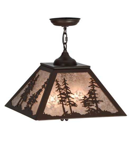 Meyda Tiffany Tall Pines 109955 Pendant Light - Cafe-Noir