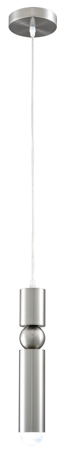 Bethel International KB6001-1PSN Pendant Light - Shiny Nickel