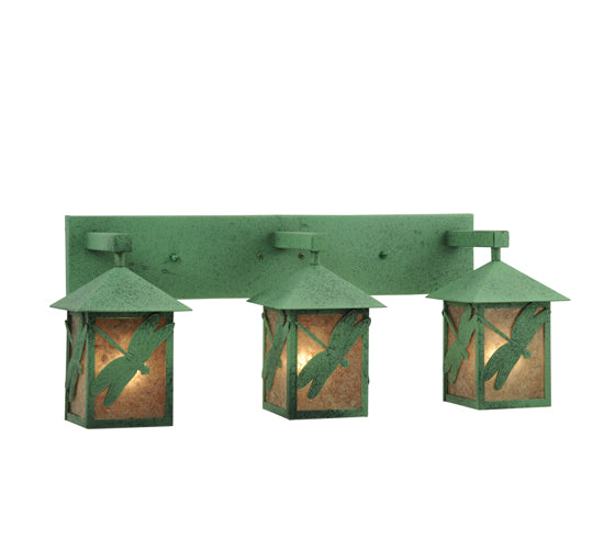 Meyda Tiffany Seneca 109972 Bath Vanity Light 30 in. wide - Wrought Iron