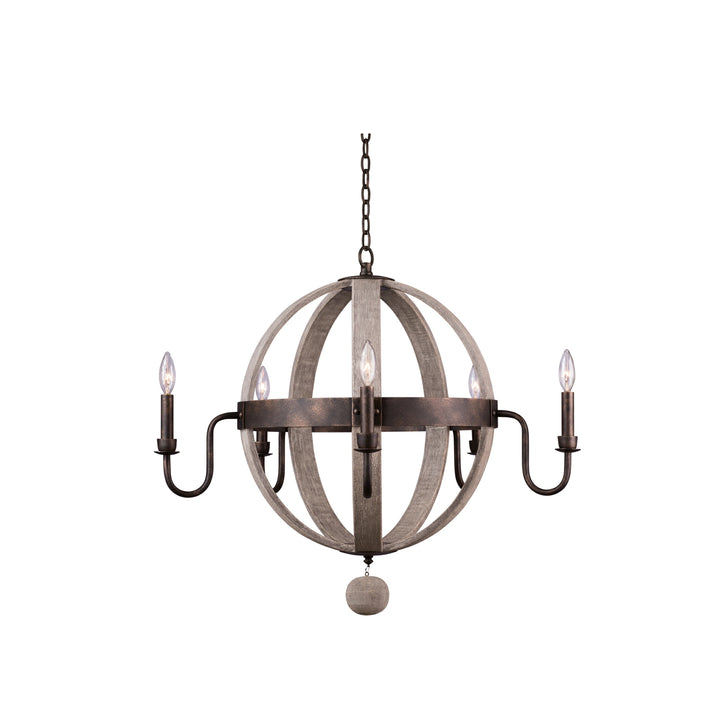 Kalco Harper 506871FG Chandelier Light - Florence Gold