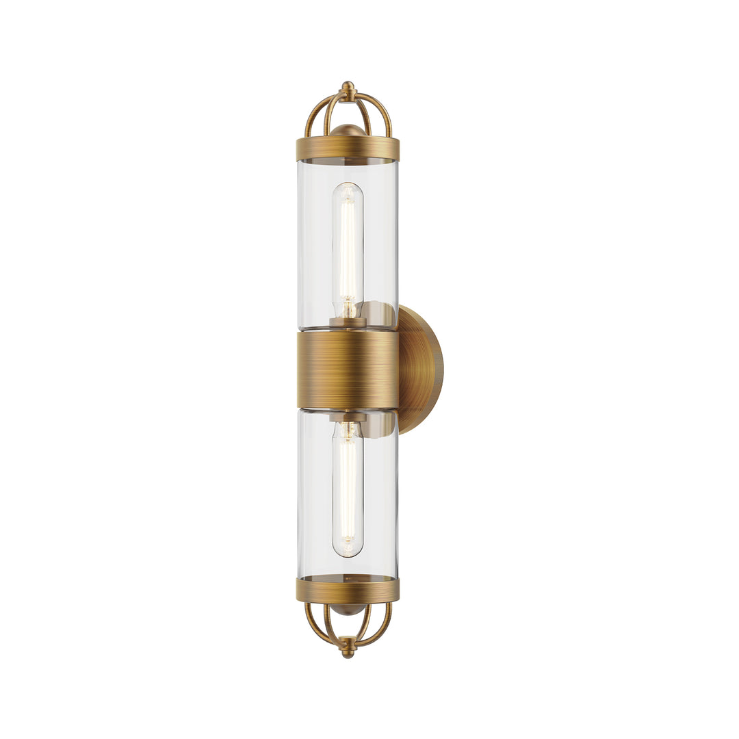 Alora Mood lancaster WV461102AG Wall Light - Aged Gold