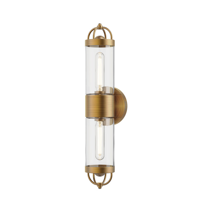 Alora Mood lancaster WV461102AG Wall Light - Aged Gold