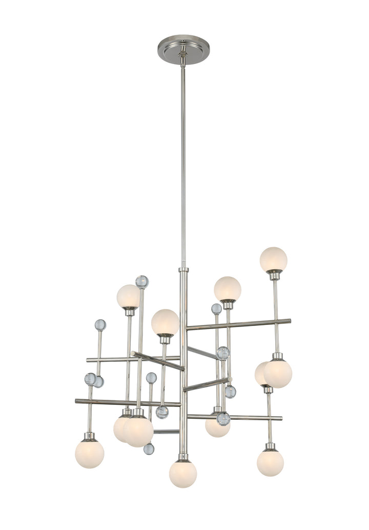 Kalco Mercer 508670PN Chandelier Light - Polished Nickel