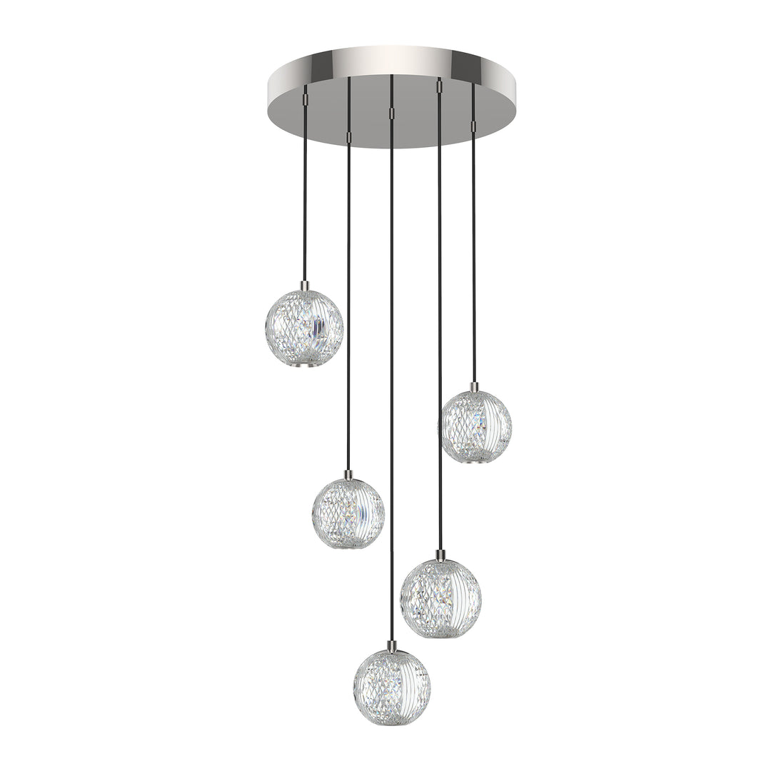 Alora MP321205PN MP321205PN Pendant Light - Polished Nickel