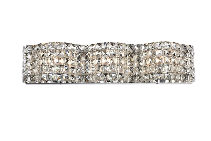 Elegant Tate LD7001W21C Wall Sconce Light - Chrome