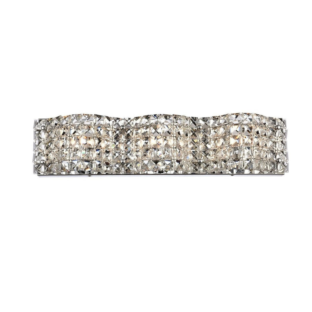 Elegant Tate LD7001W21C Wall Sconce Light - Chrome