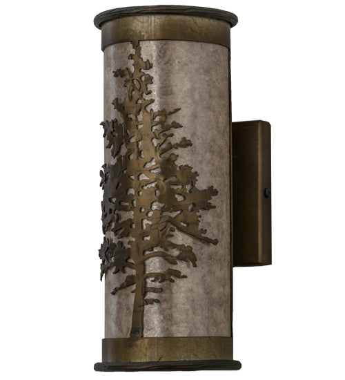 Meyda Tiffany Tamarack 110016 Wall Light - Antique Copper