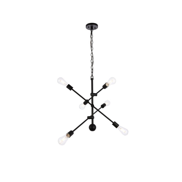 Elegant Axel LD8006D29BLA Pendant Light - Black