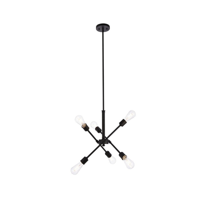 Elegant Axel LD8015D18BLA Pendant Light - Black