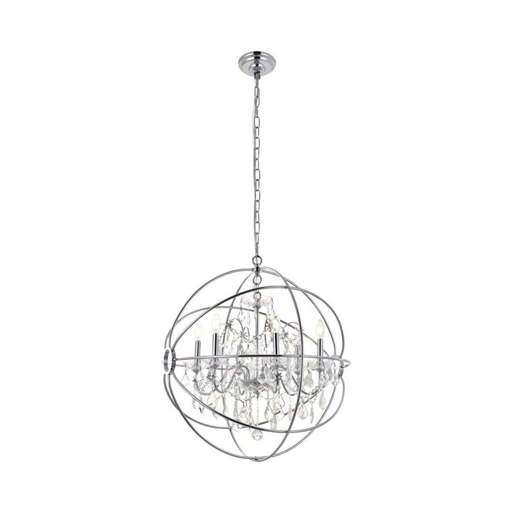 Elegant Cordelia LD8801D25C Pendant Light - Chrome