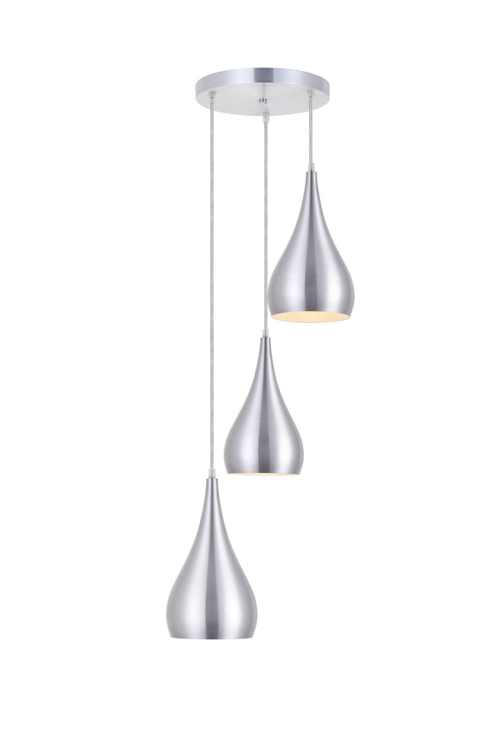 Elegant Nora LDPD2000BN Pendant Light - Burnished Nickel