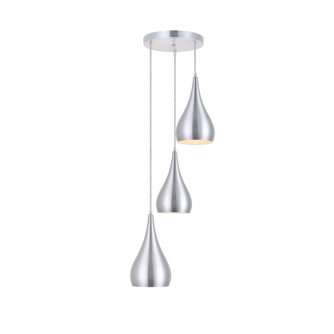 Elegant Nora LDPD2000BN Pendant Light - Burnished Nickel