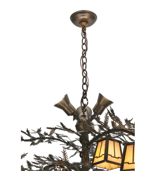Meyda Tiffany Pine Branch 110031 Chandelier Light - Antique Copper