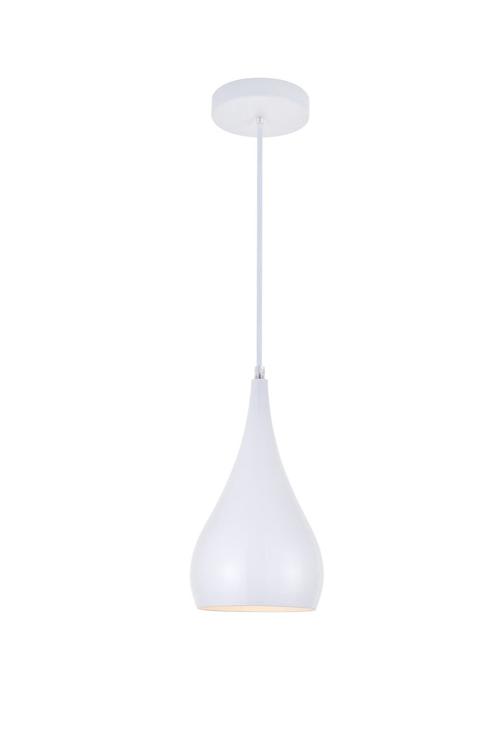 Elegant Nora LDPD2001WH Pendant Light - White