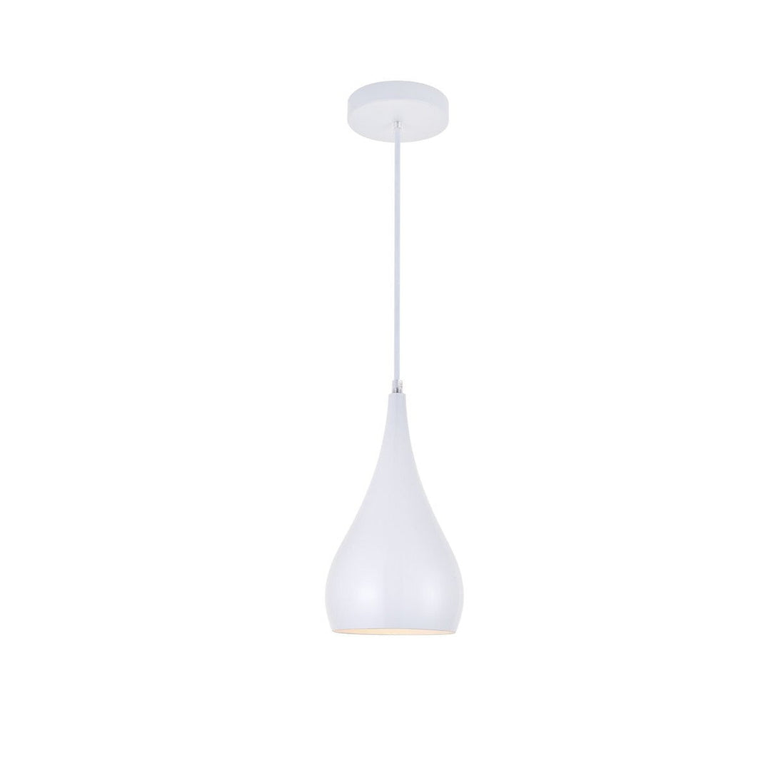 Elegant Nora LDPD2001WH Pendant Light - White