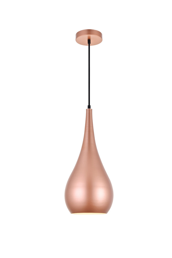 Elegant Nora LDPD2002HG Pendant Light - Honey Gold