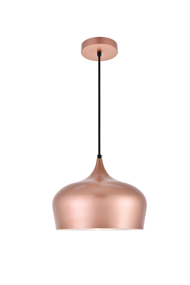 Elegant Nora LDPD2003HG Pendant Light - Honey Gold