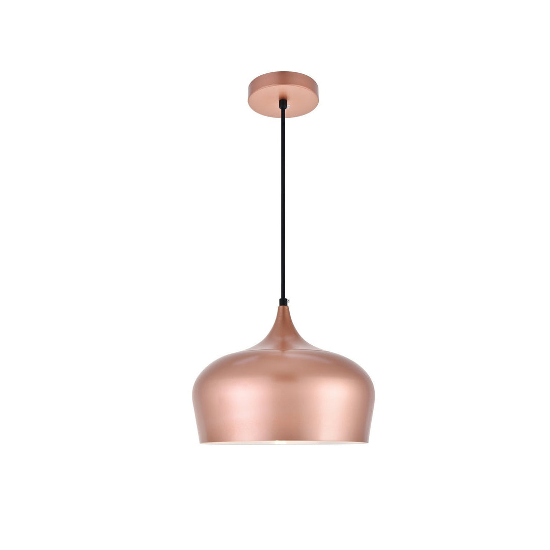 Elegant Nora LDPD2003HG Pendant Light - Honey Gold