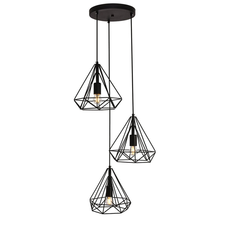 Elegant Jago LDPD2091 Pendant Light - Black