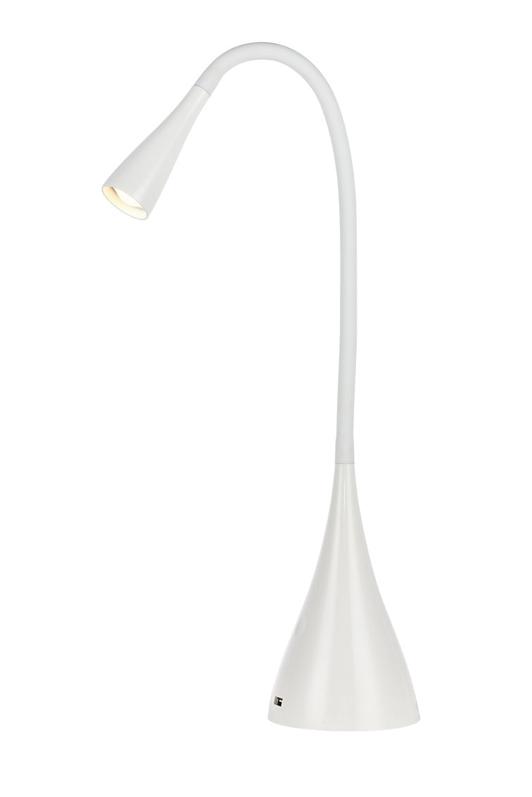 Elegant Lighting LEDDS011 Illumen Led Desk Lamp Lamp White