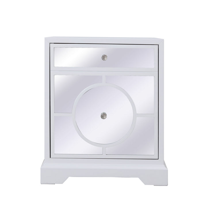 Elegant Lighting MF81016WH Modern Cabinet Furniture White