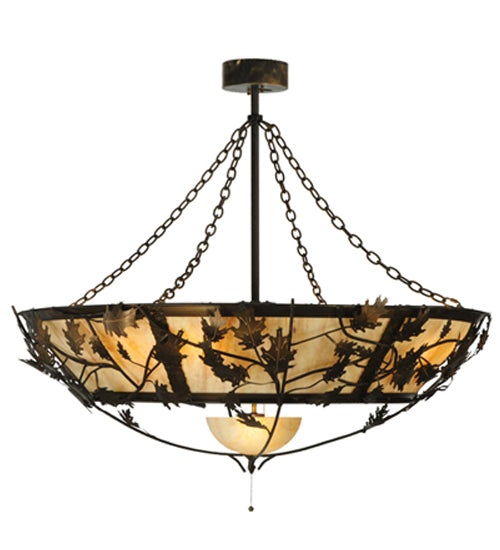 Meyda Tiffany Oak Branch 110043 Pendant Light - Antique Copper