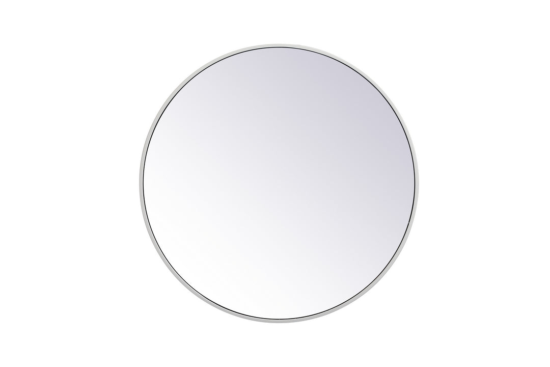 Elegant Lighting MR4034WH Eternity Mirror Mirror White