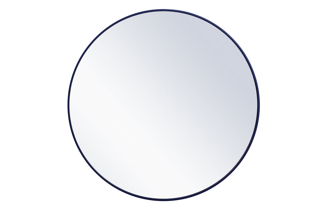 Elegant Lighting MR4044BL Modern Eternity Mirror Blue