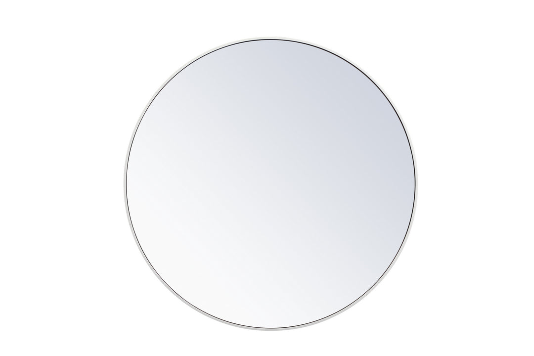 Elegant Lighting MR4044WH Modern Eternity Mirror White