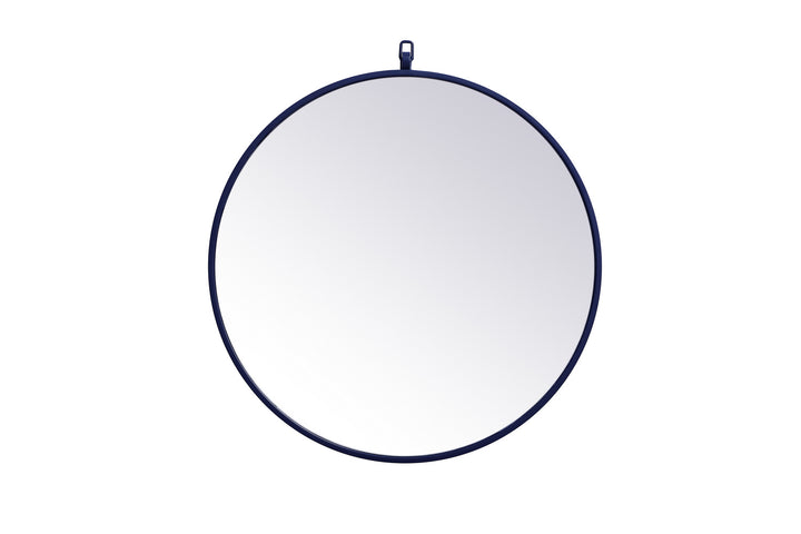 Elegant Lighting MR4051BL Modern Rowan Mirror Blue