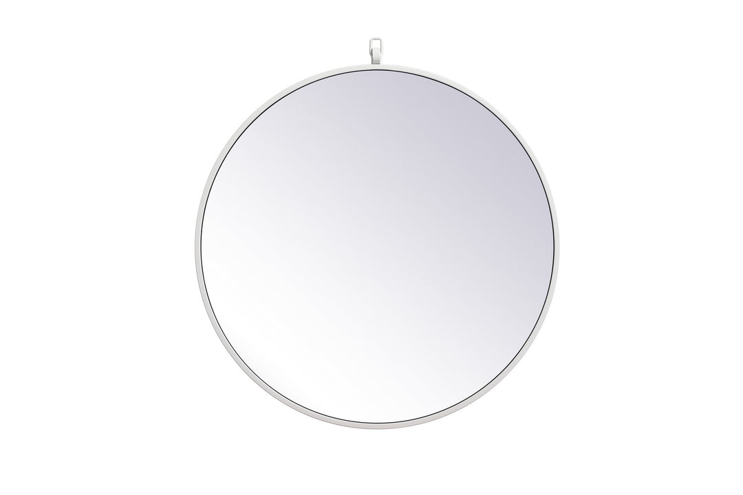 Elegant Lighting MR4051WH Rowan Mirror Mirror White