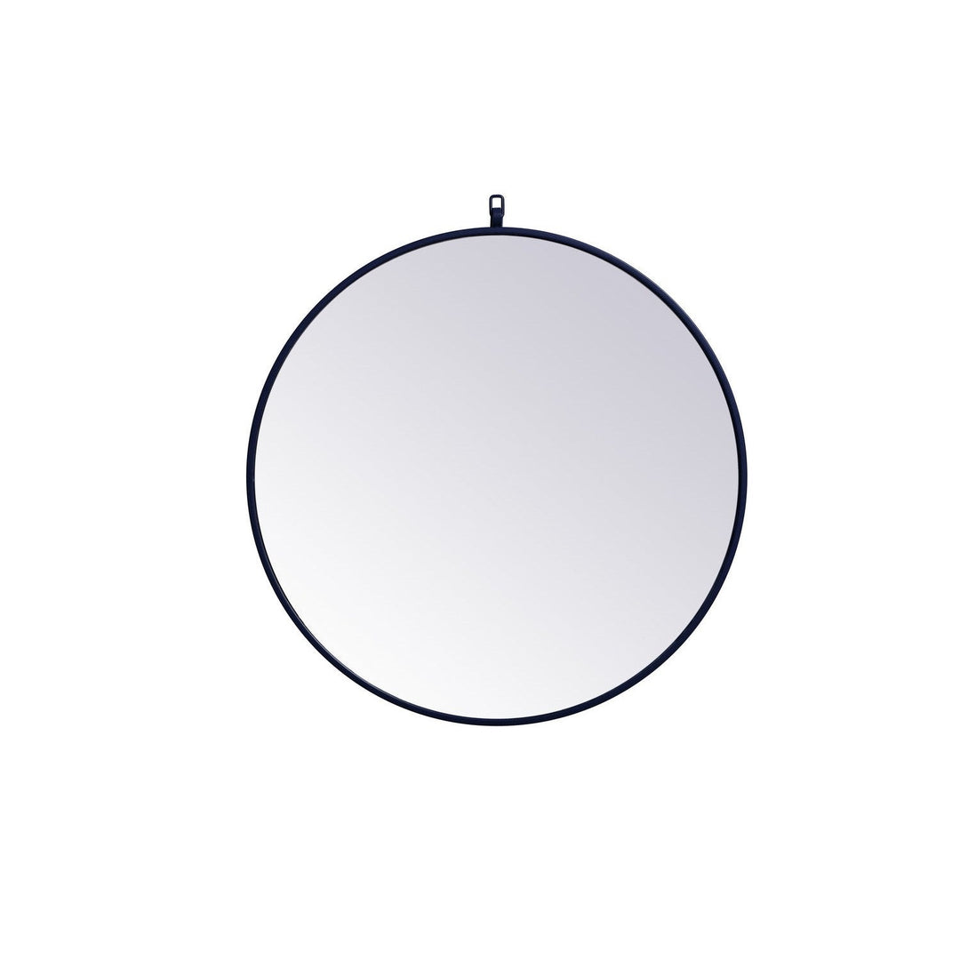 Elegant Lighting MR4054BL Modern Rowan Mirror Blue