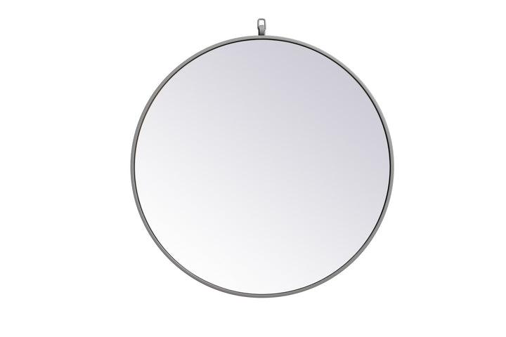 Elegant Lighting MR4054GR Modern Rowan Mirror Grey