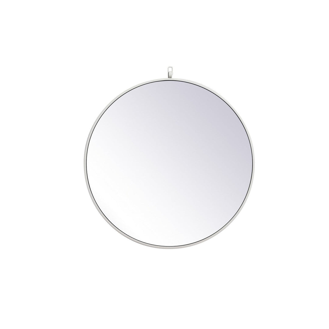 Elegant Lighting MR4054WH Modern Rowan Mirror White