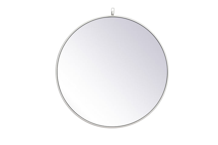 Elegant Lighting MR4054WH Modern Rowan Mirror White