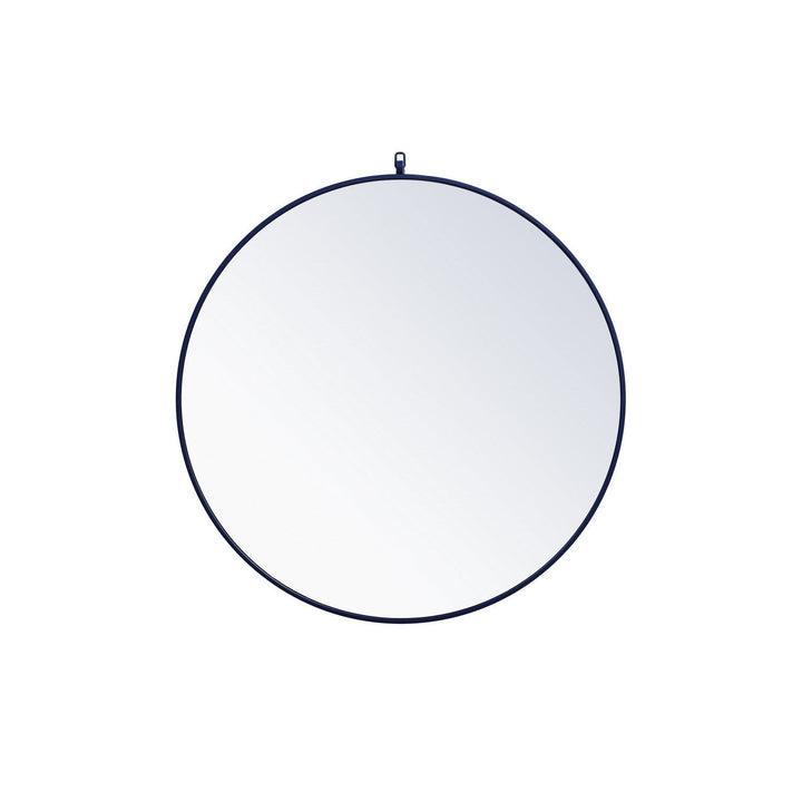 Elegant Lighting MR4061BL Modern Rowan Mirror Blue