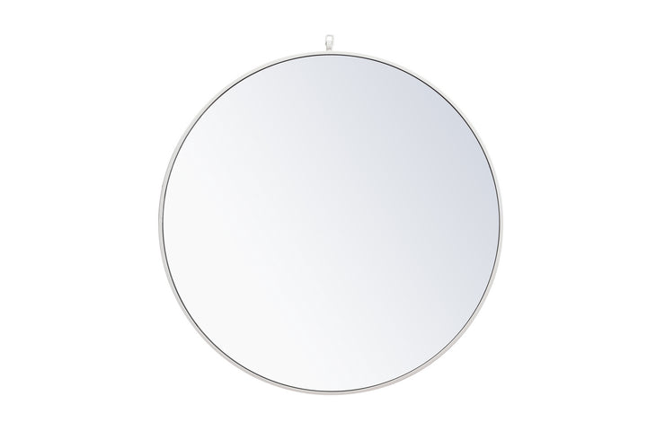 Elegant Lighting MR4061WH Modern Rowan Mirror White