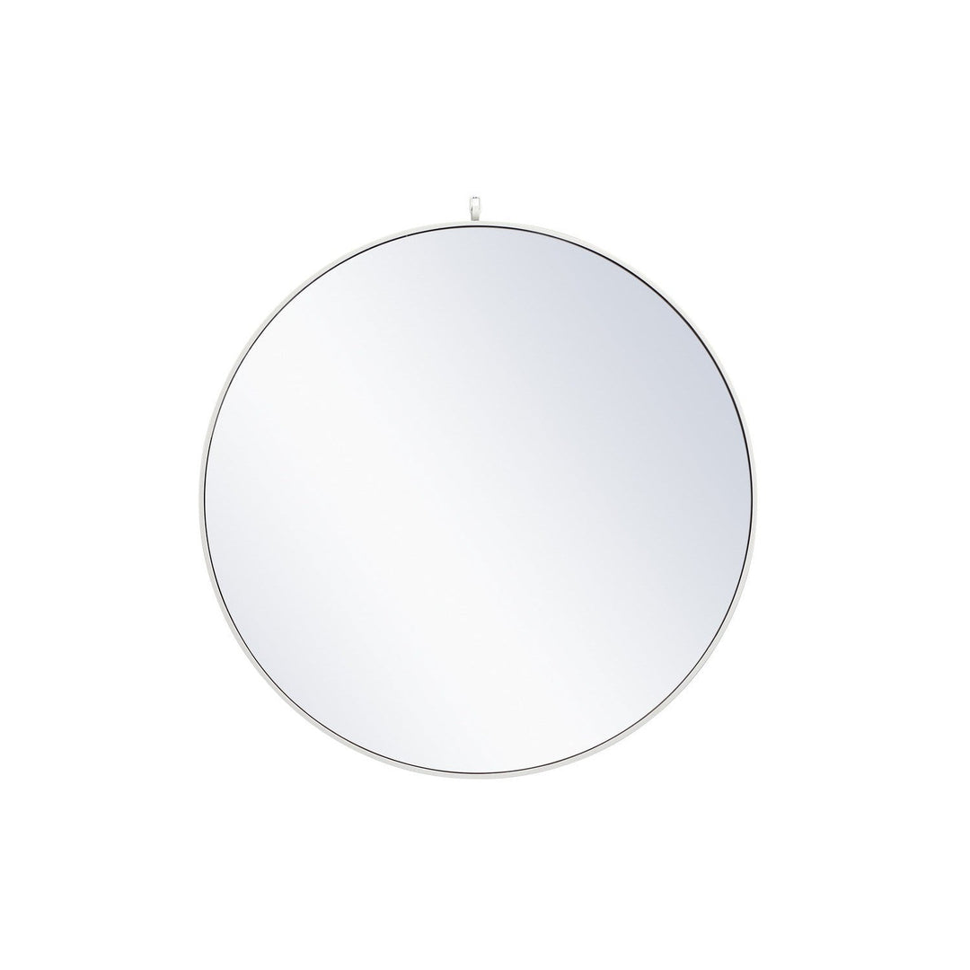 Elegant Lighting MR4064WH Modern Rowan Mirror White