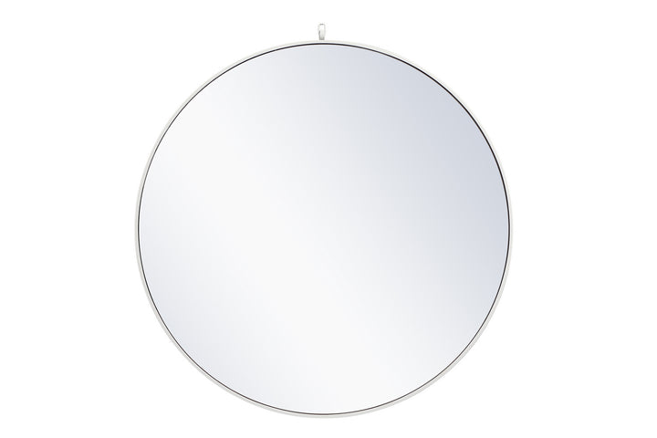 Elegant Lighting MR4064WH Modern Rowan Mirror White