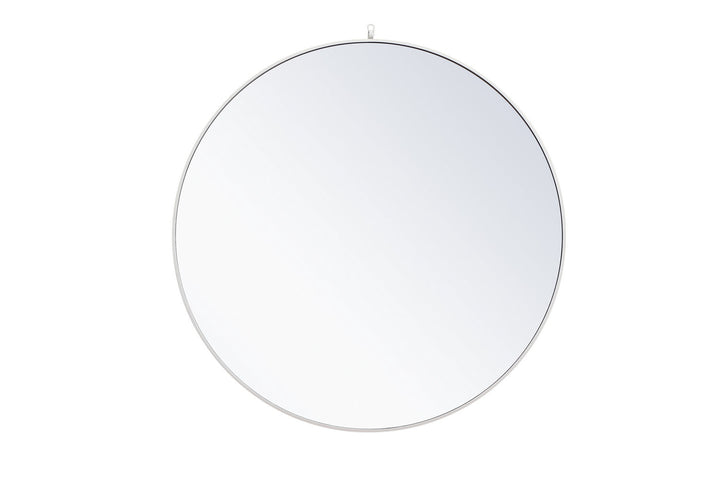 Elegant Lighting MR4067WH Modern Rowan Mirror White