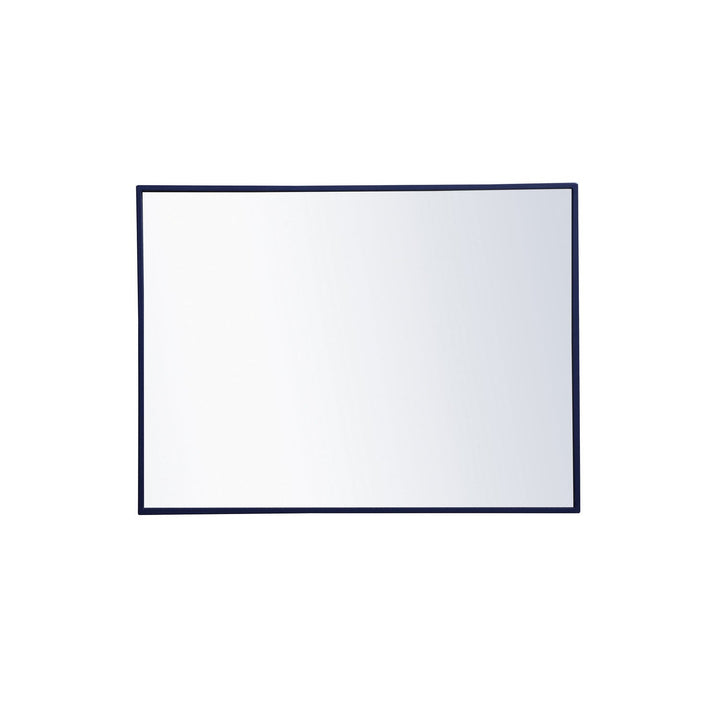 Elegant Lighting MR4071BL Modern Monet Mirror Blue