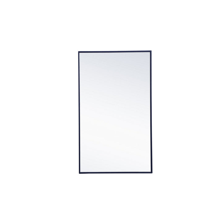 Elegant Lighting MR4074BL Modern Monet Mirror Blue