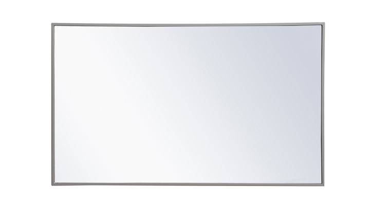 Elegant Lighting MR4074GR Modern Monet Mirror Grey